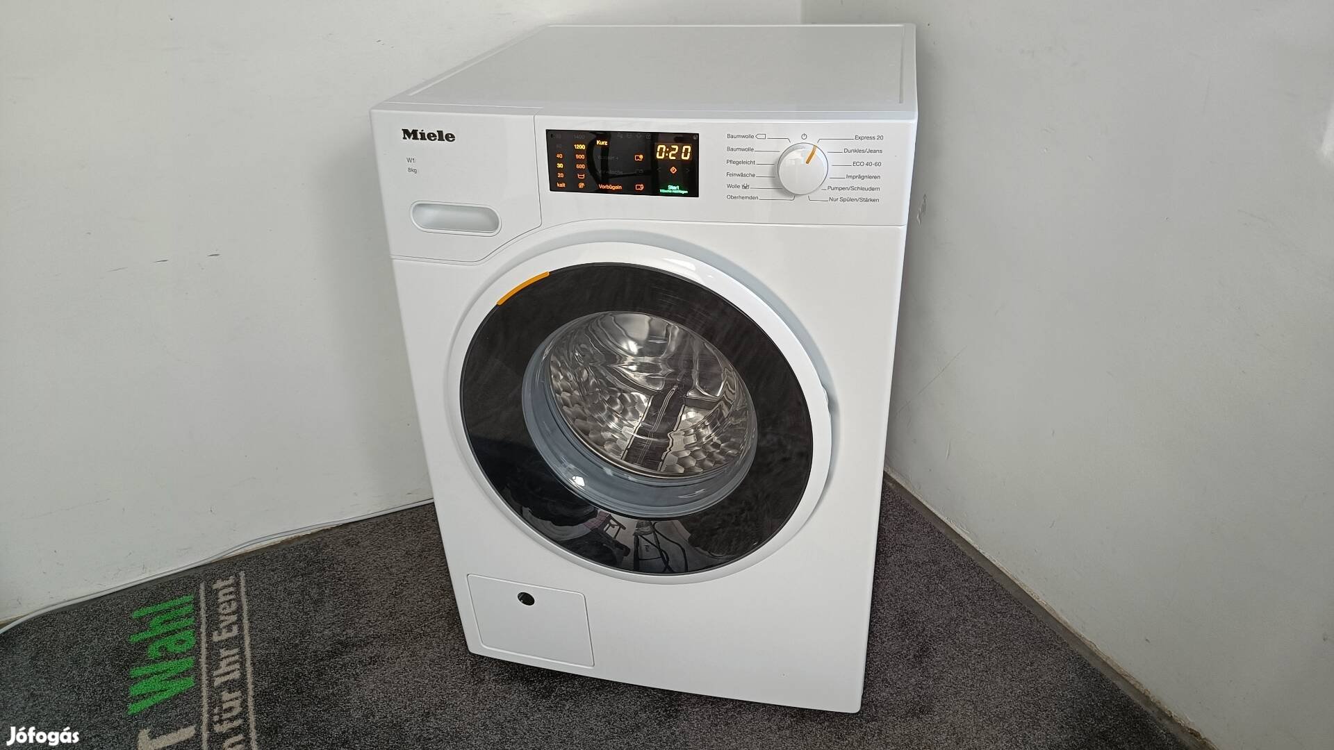 Miele W1 mosógép 8k-os Wwd120 WCS