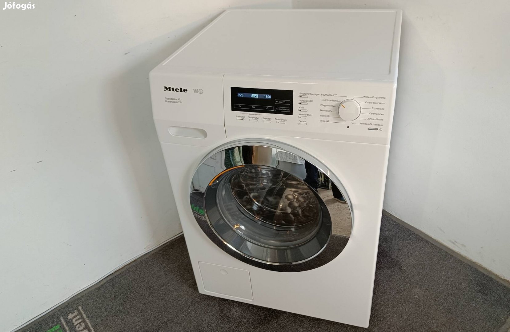 Miele W1 mosógép 9 kg Speedcare XL Powerwash 2.0