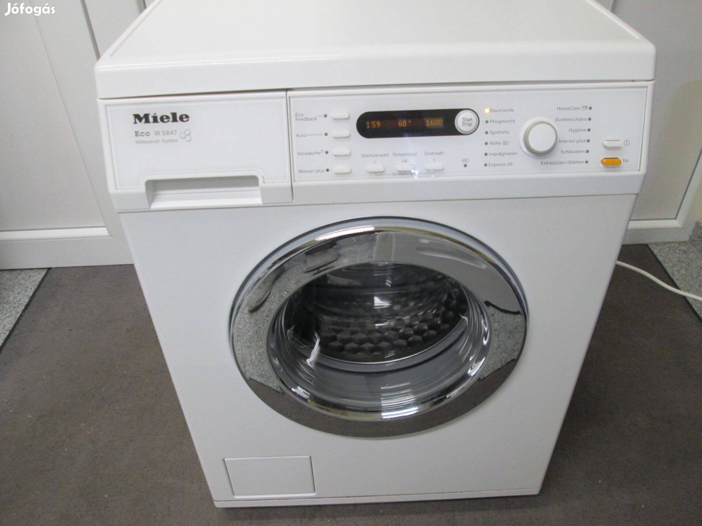 Miele W5847 WPS 7 kg. kapacitású mosógép