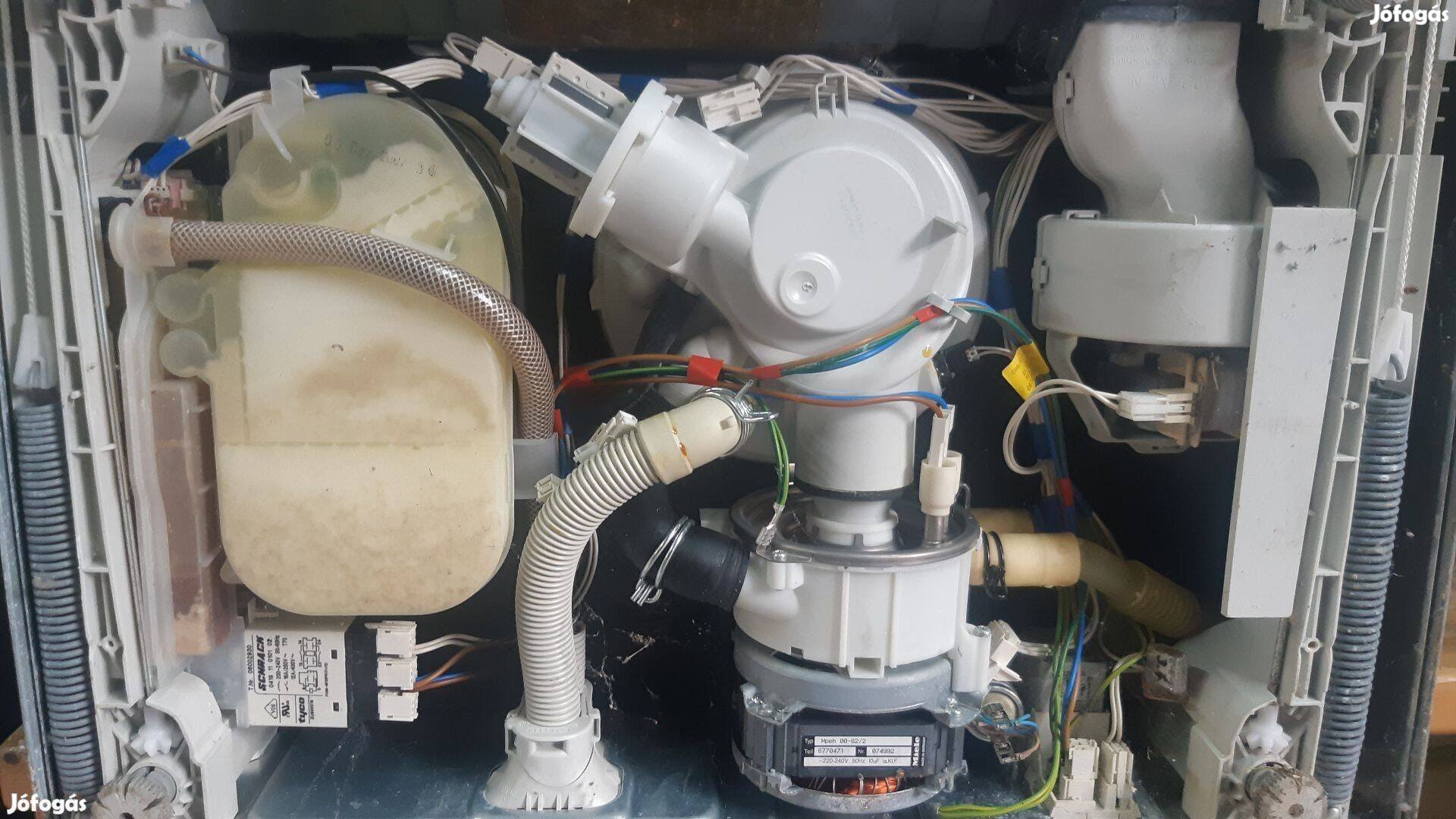 Miele mosogatógép fűtés relé Schrack M.Nr. 06002930 T70