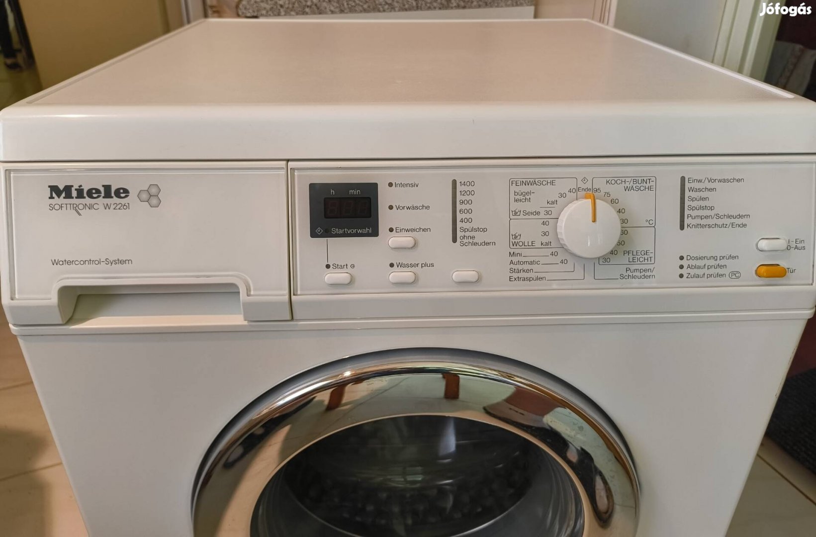 Miele softtronic w 2261 elöltöltős mosógép