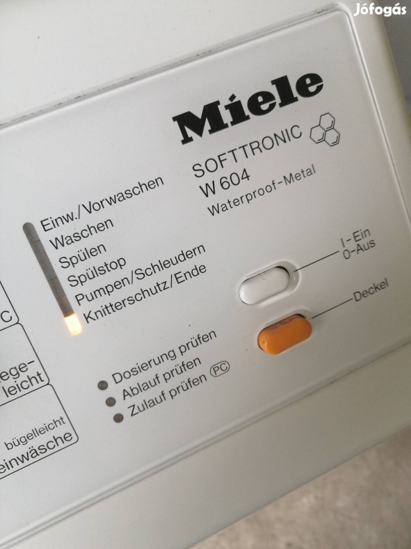 Miele w604 Softronic felültöltős mosógép 