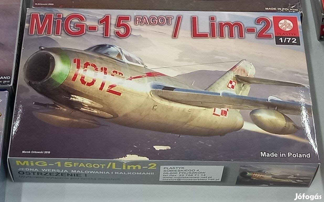 Mig-15 Fagot repülő makett