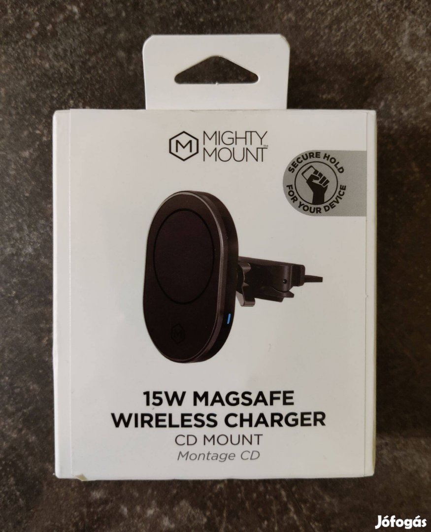 Mighty Mount Magsafe Wireless CD Phone Mount Car Charger (Version 2.0)