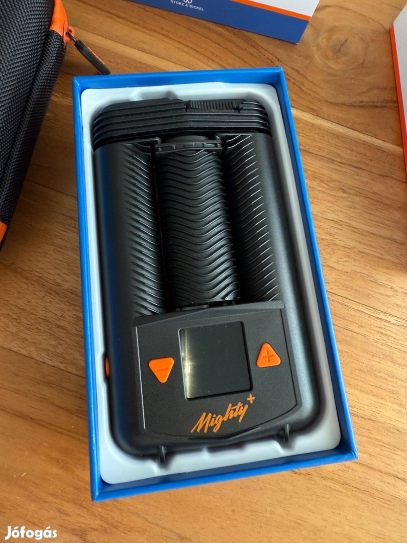 Mighty+ vaporizer gyári tokkal töltővel kiegészítőkkel csak kipróbált!
