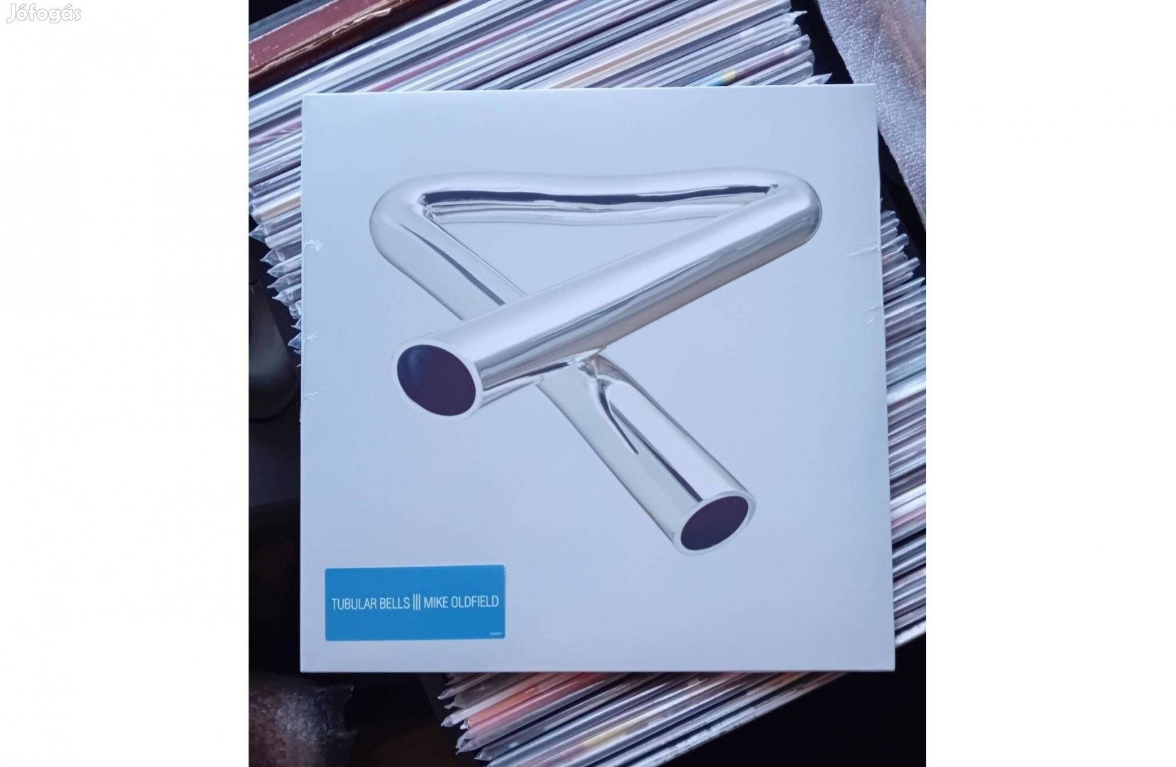 Mike Oldfield Tubular Bells III Bakelit Lemez LP Bontatlan