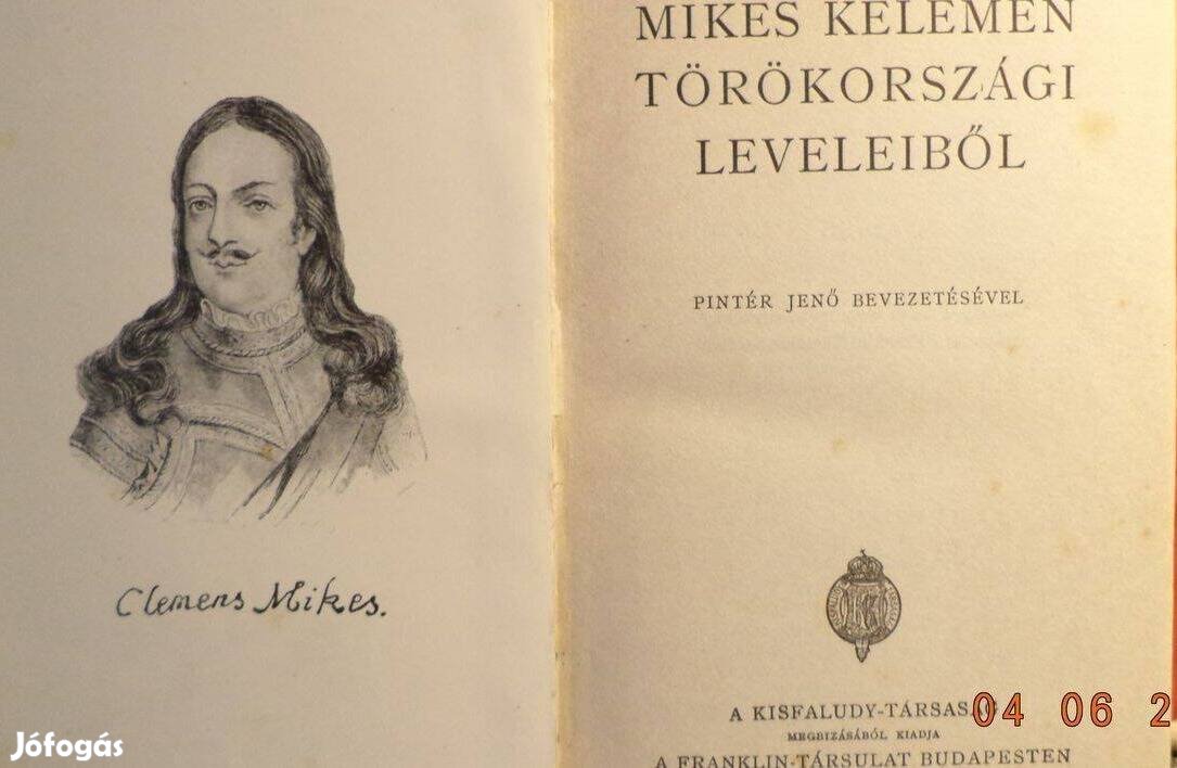 Mikes Kelemen Törökországi leveleiből