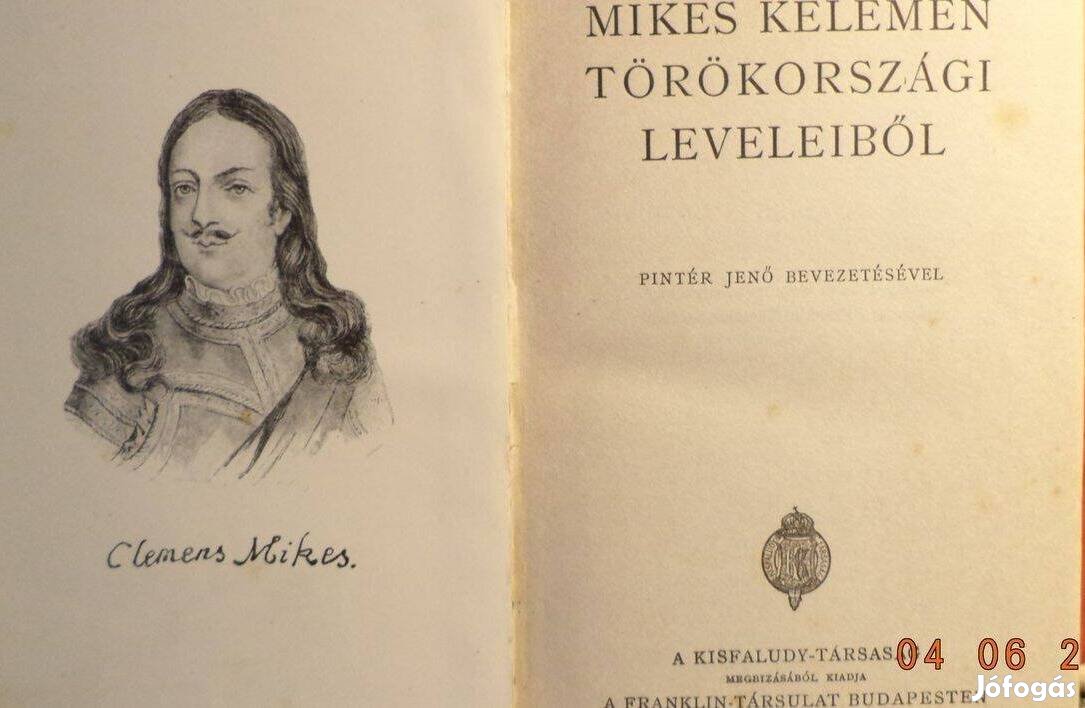 Mikes Kelemen Törökországi leveleiből