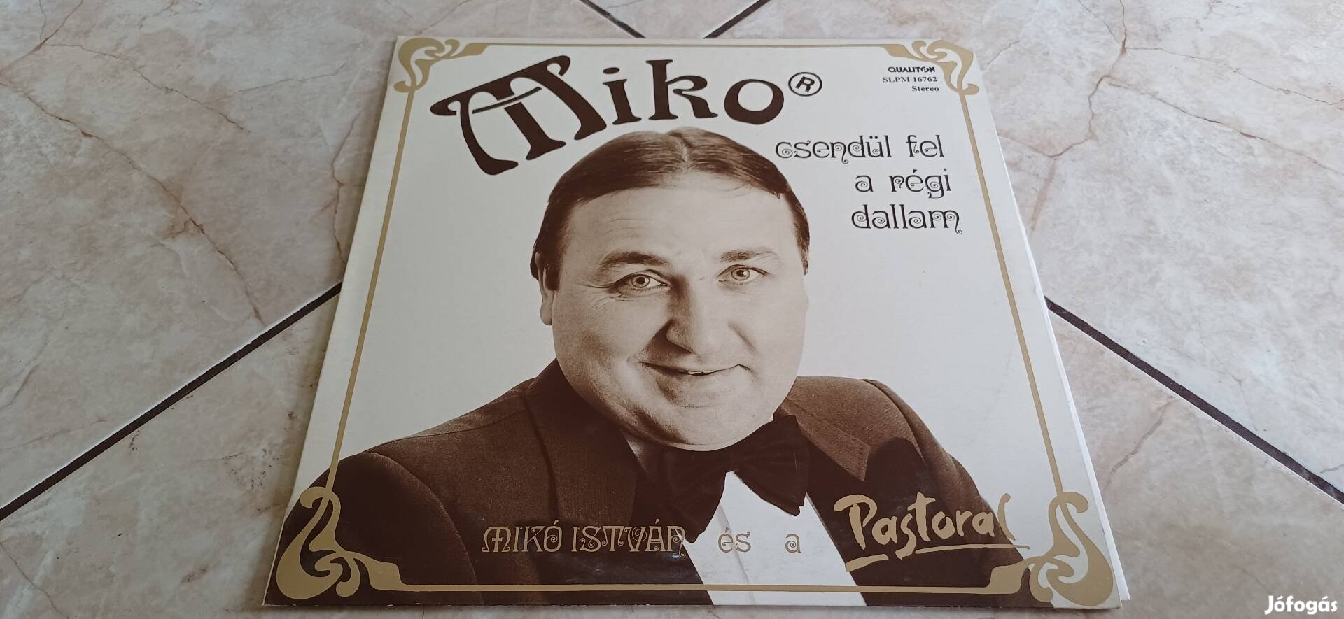 Mikó István bakelit hanglemez