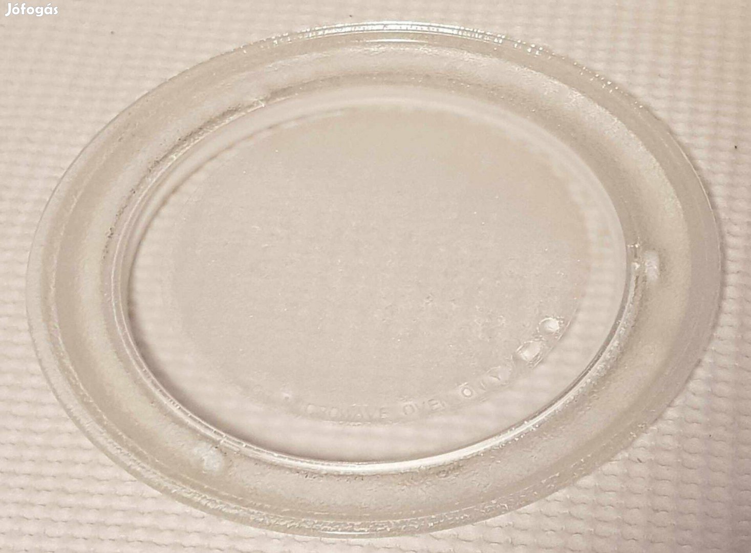 Mikrohullámú Sütőbe Való Üveg Tányér 24,5 cm Görgős Alátét