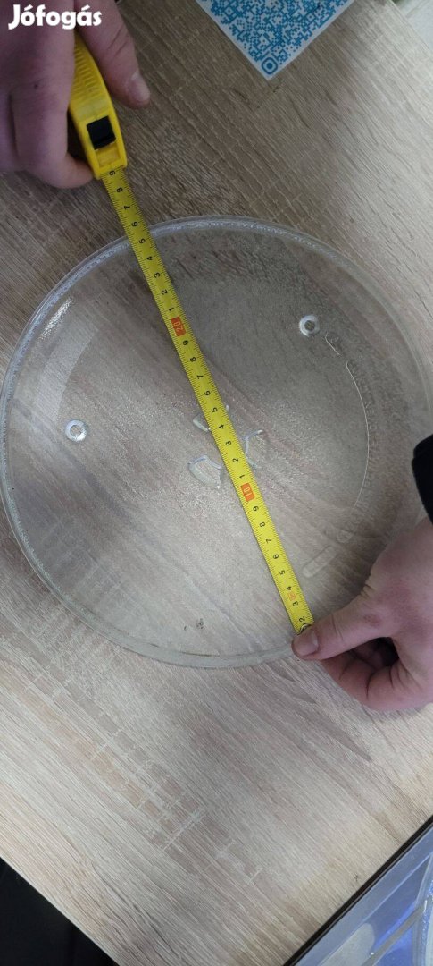 Mikrohullámú sütő tányér 25,5 cm