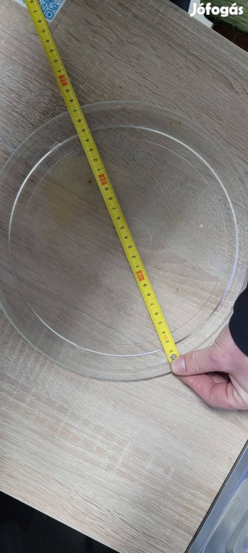 Mikrohullámú sütő tányér 27 cm