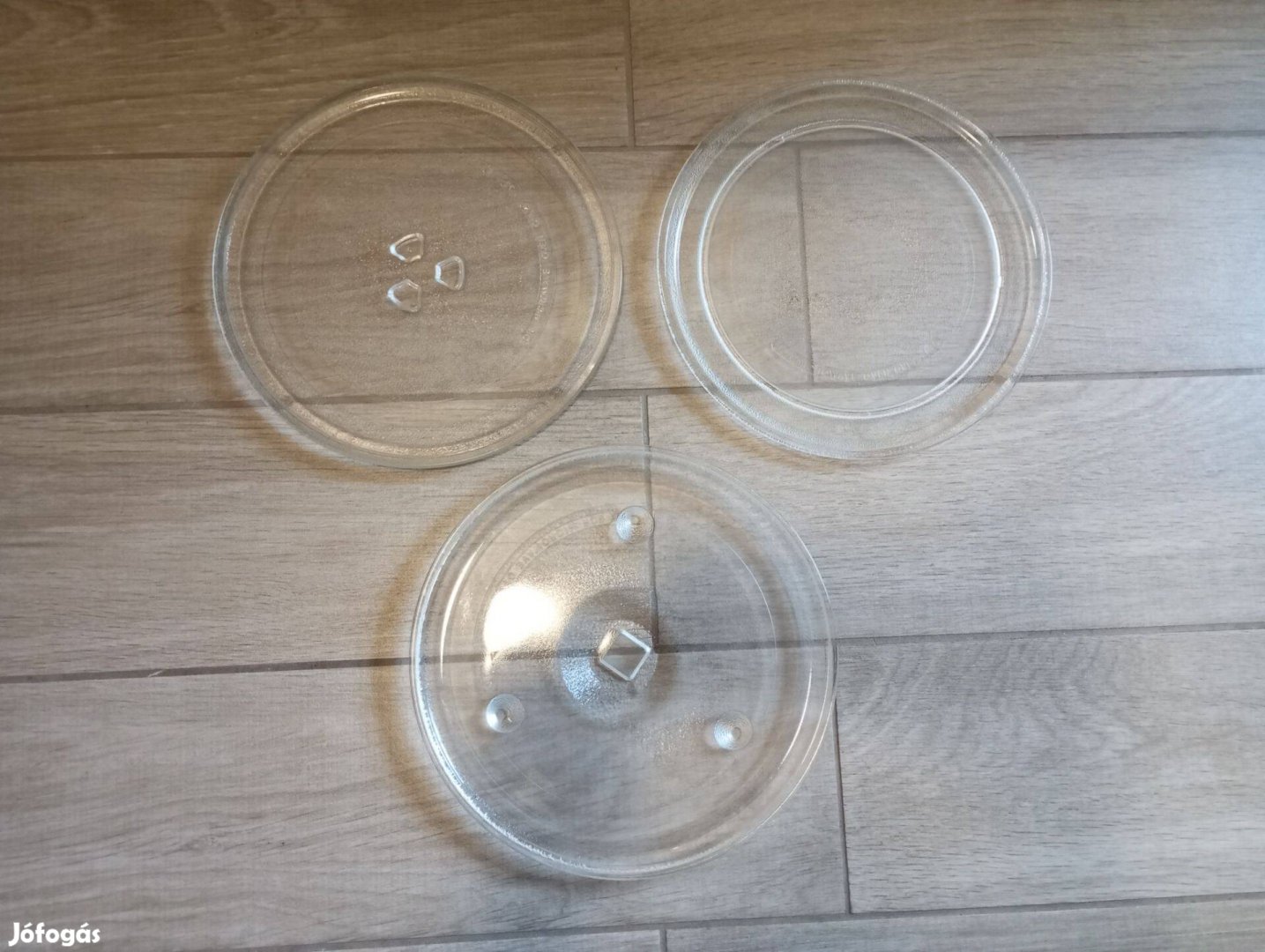 Mikrohullámú sütő tányér - 3 db - 24,5 - 25 cm-es