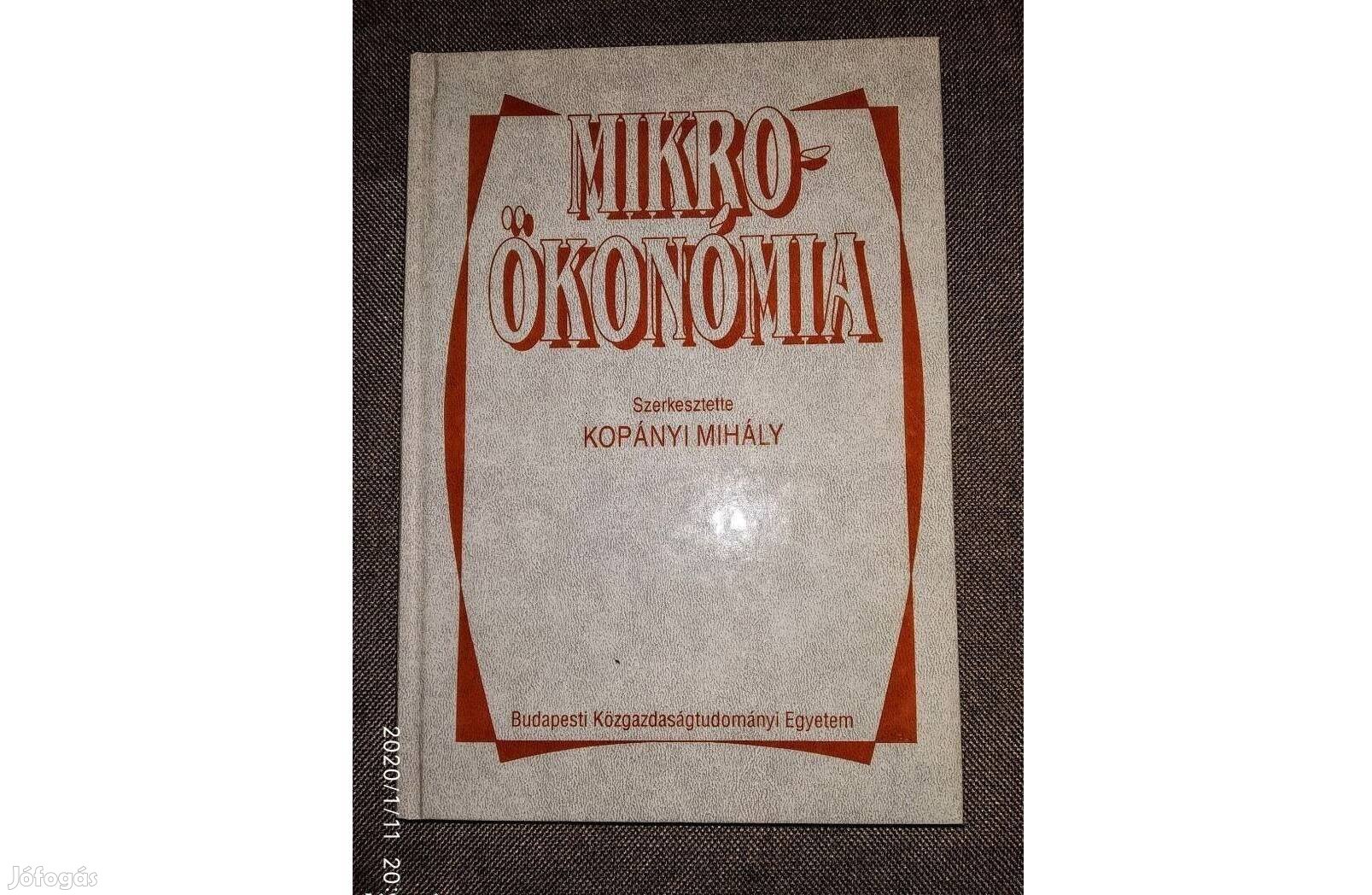 Mikroökonómia Kopányi Mihály