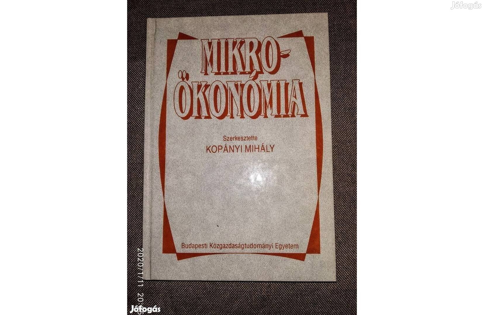 Mikroökonómia Szerk. Kopányi Mihály Jó Állapotú Könyv,