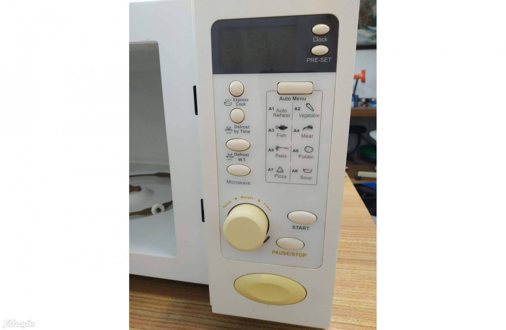 Mikrosütő ventilátor és kezelőegység TS-209WH Matsui mikrohullámú sütő