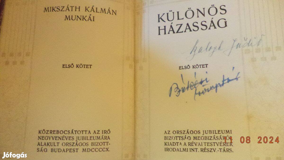 Mikszáth Kálmán: Különös házasság