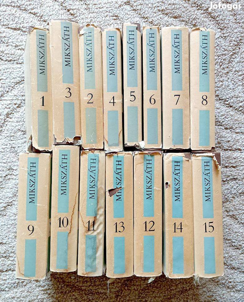 Mikszáth Kálmán összes 15 könyv 1969
