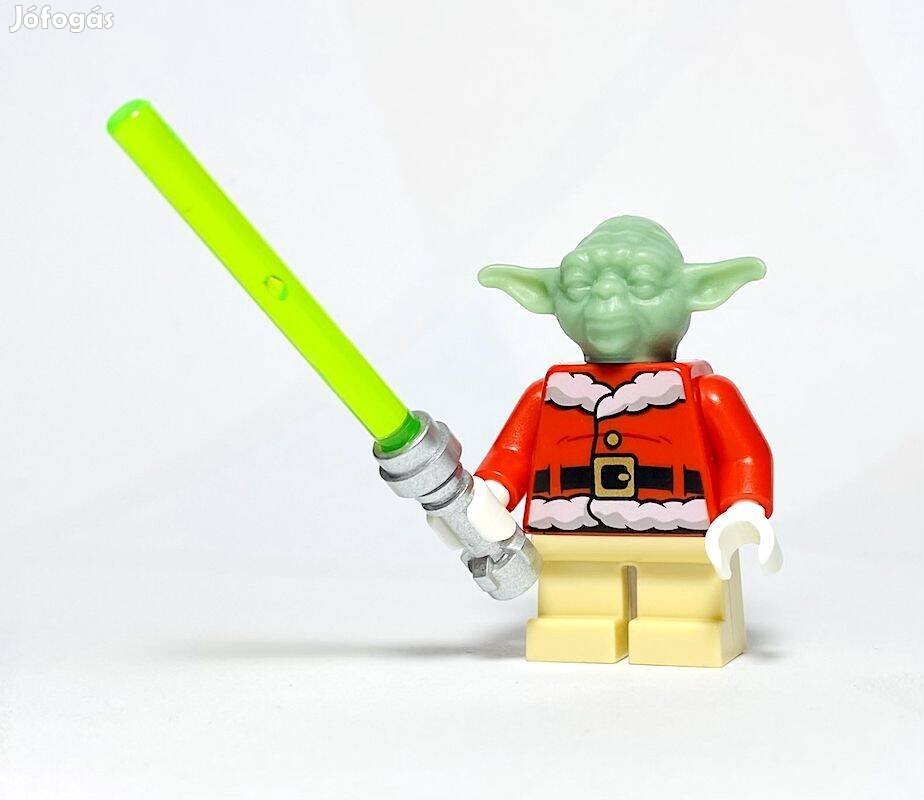 Mikulás Yoda Eredeti LEGO egyedi minifigura - Star Wars - Karácsony Új