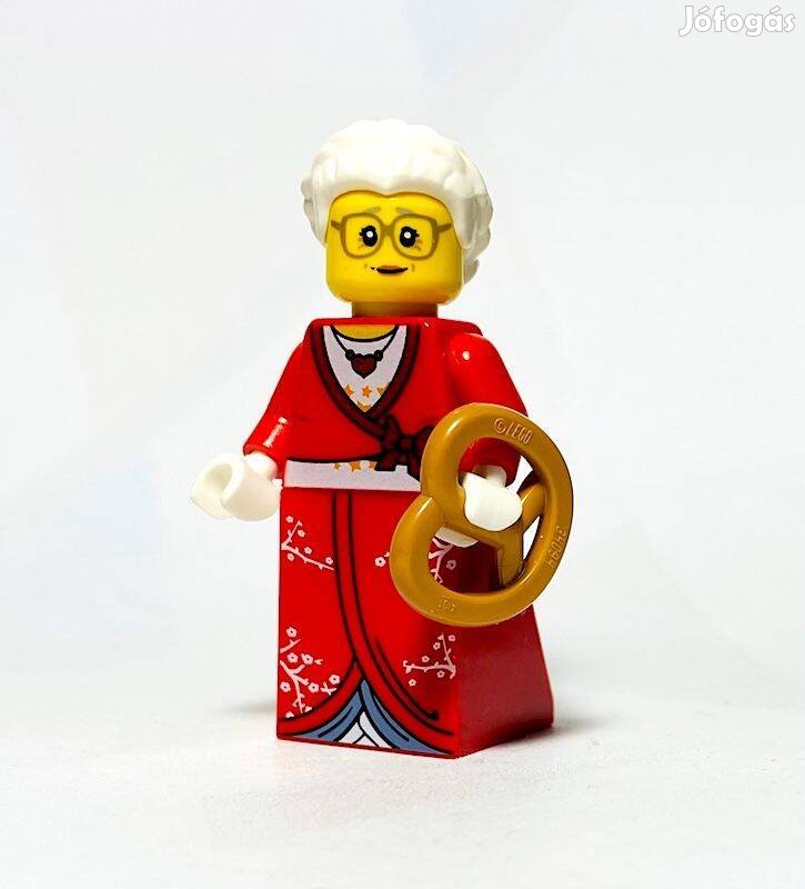 Mikulásné / Mrs. Claus Eredeti LEGO egyedi minifigura - Karácsony - Új