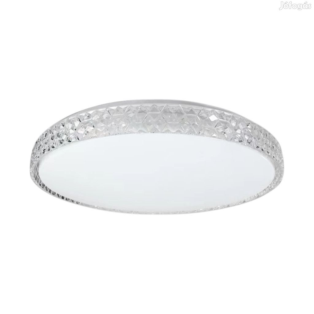 Milagro Shiny Clear mennyezeti LED lámpa 49cm természetes fehér fény