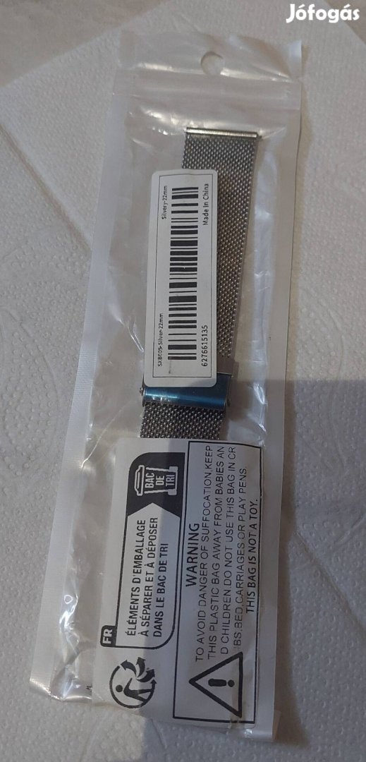 Milánó óraszíj 22mm