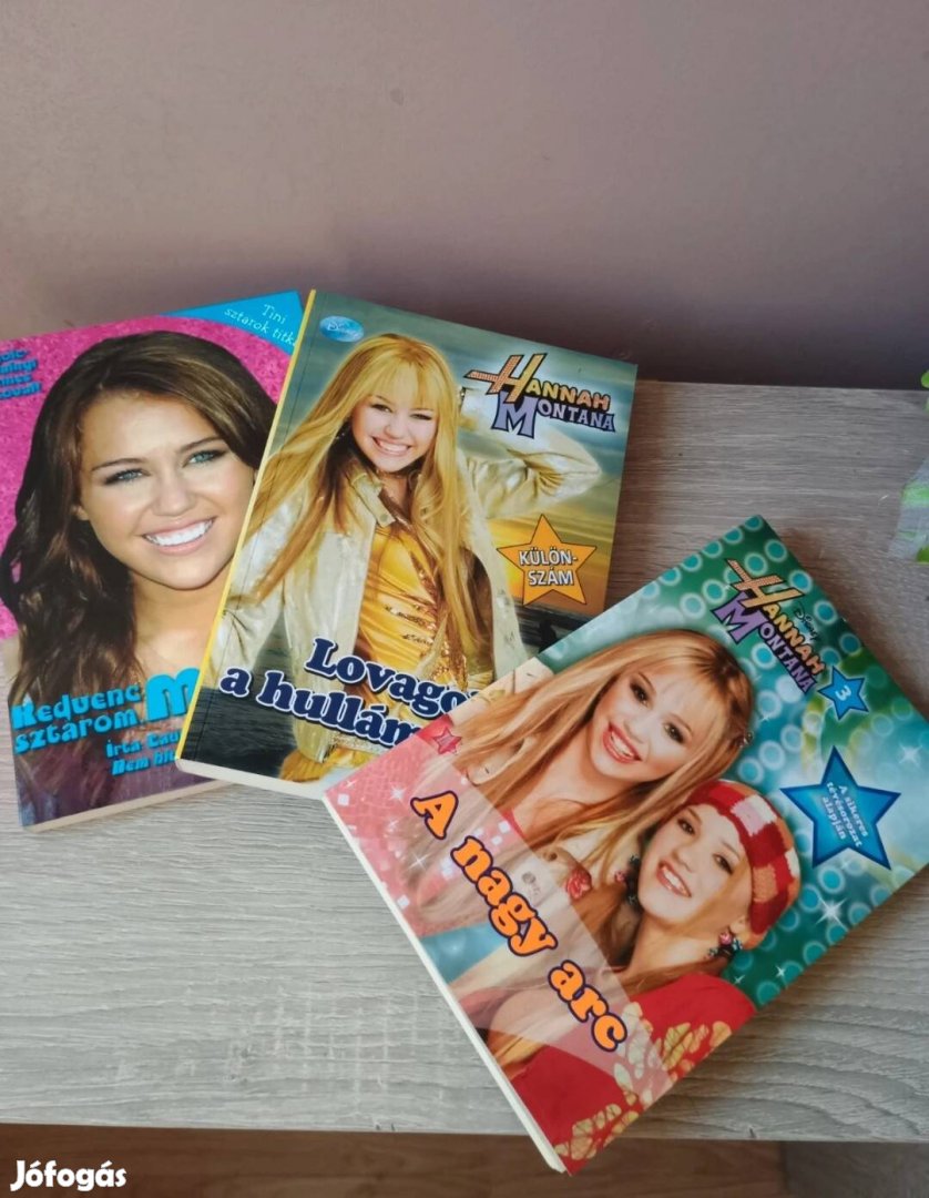 Miley, Hannah Montana könyvcsomag
