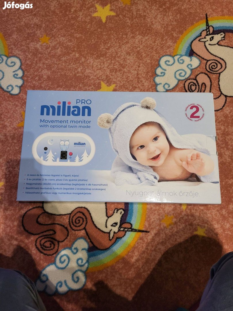 Milian Pro 2 Lapos Légzésfigyelő
