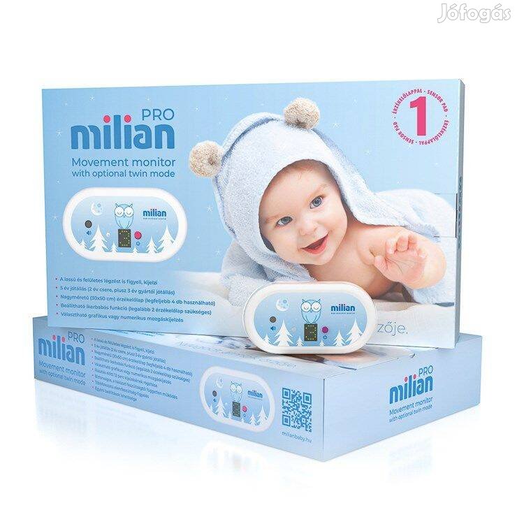 Milian Pro One with 1 sensory pad légzésfigyelő