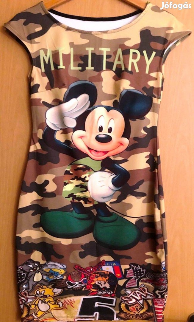 Military Mickey egeres ruha