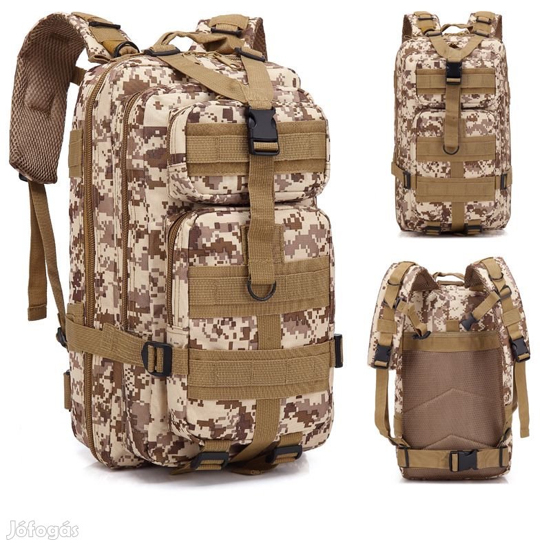 Military hátizsák, túrahátizsák, hátitáska terepmintás katonai