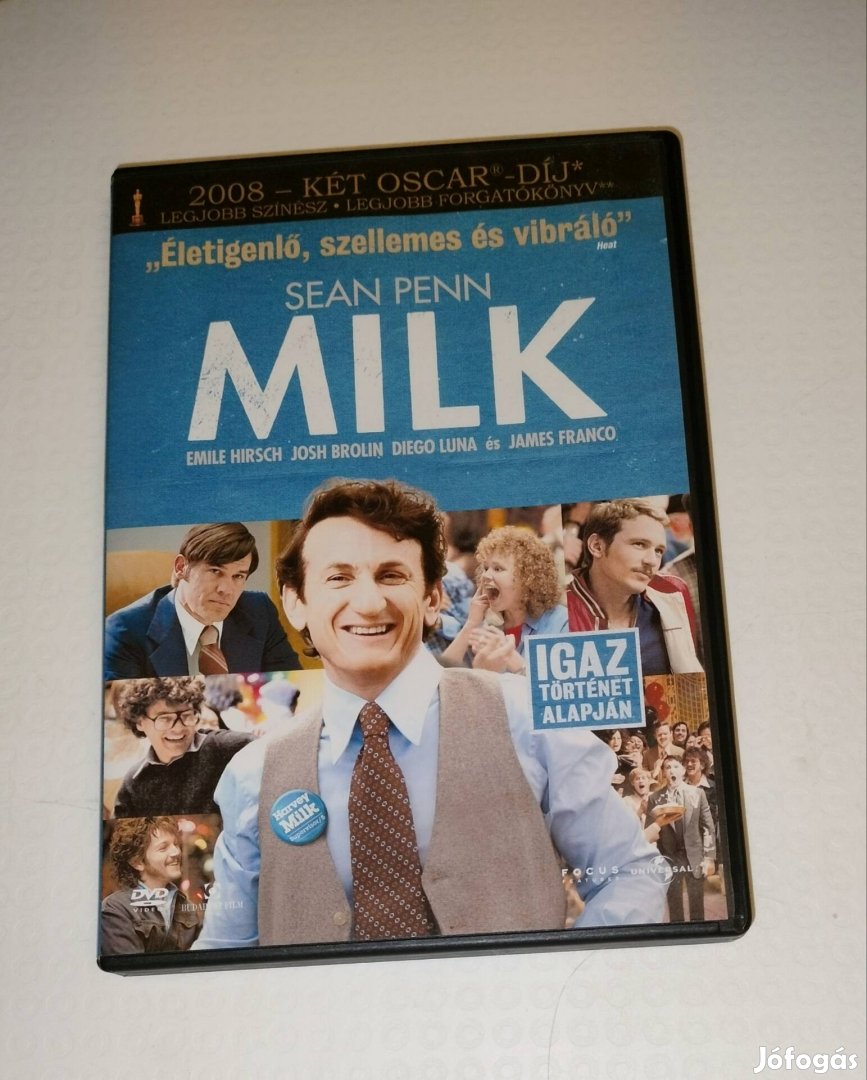 Milk dvd Sean Penn igaz történet alapján 