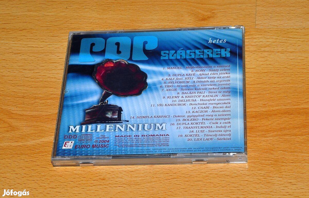 Millenium POP cd kiadvány lemez