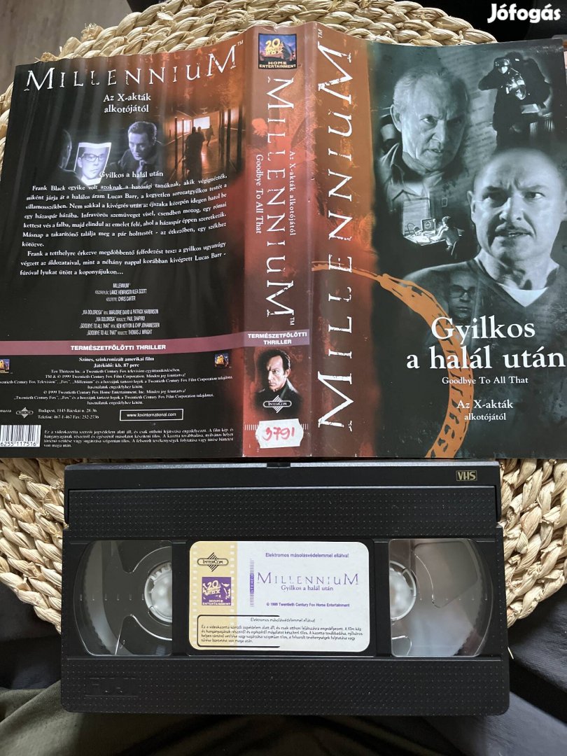 Millennium gyilkos a halál után vhs