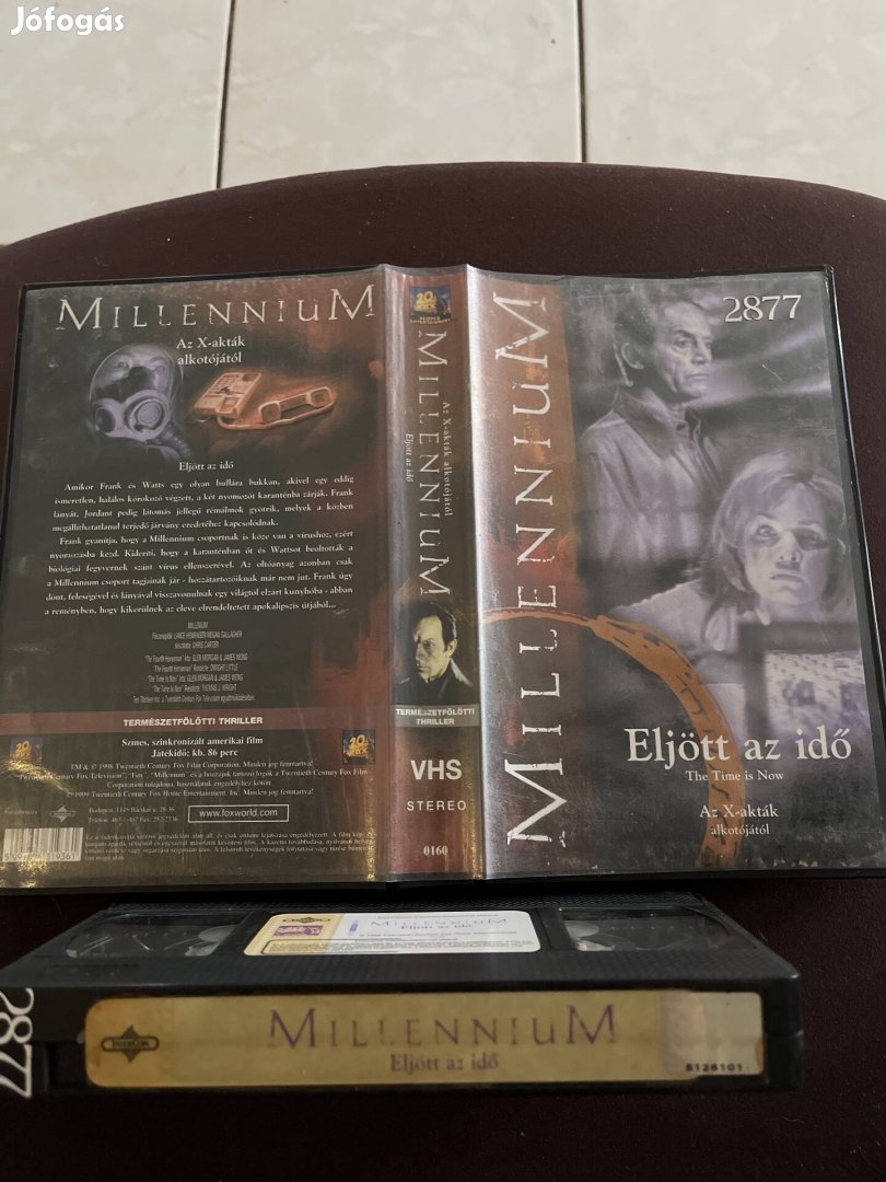 Millennium scifi vhs eljött az idő nagytok