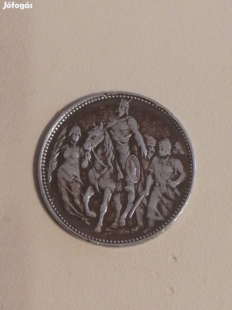 Millenniumi ezüst 1 korona 1896