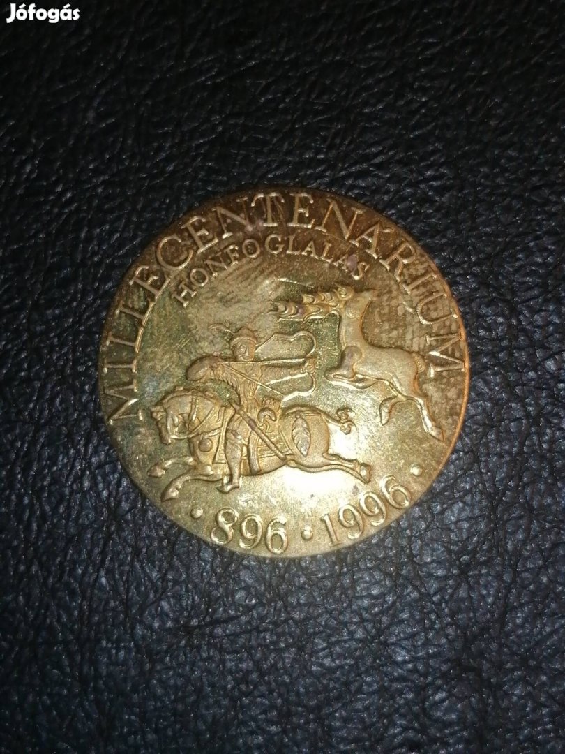 Millenniumi réz lemez plaket