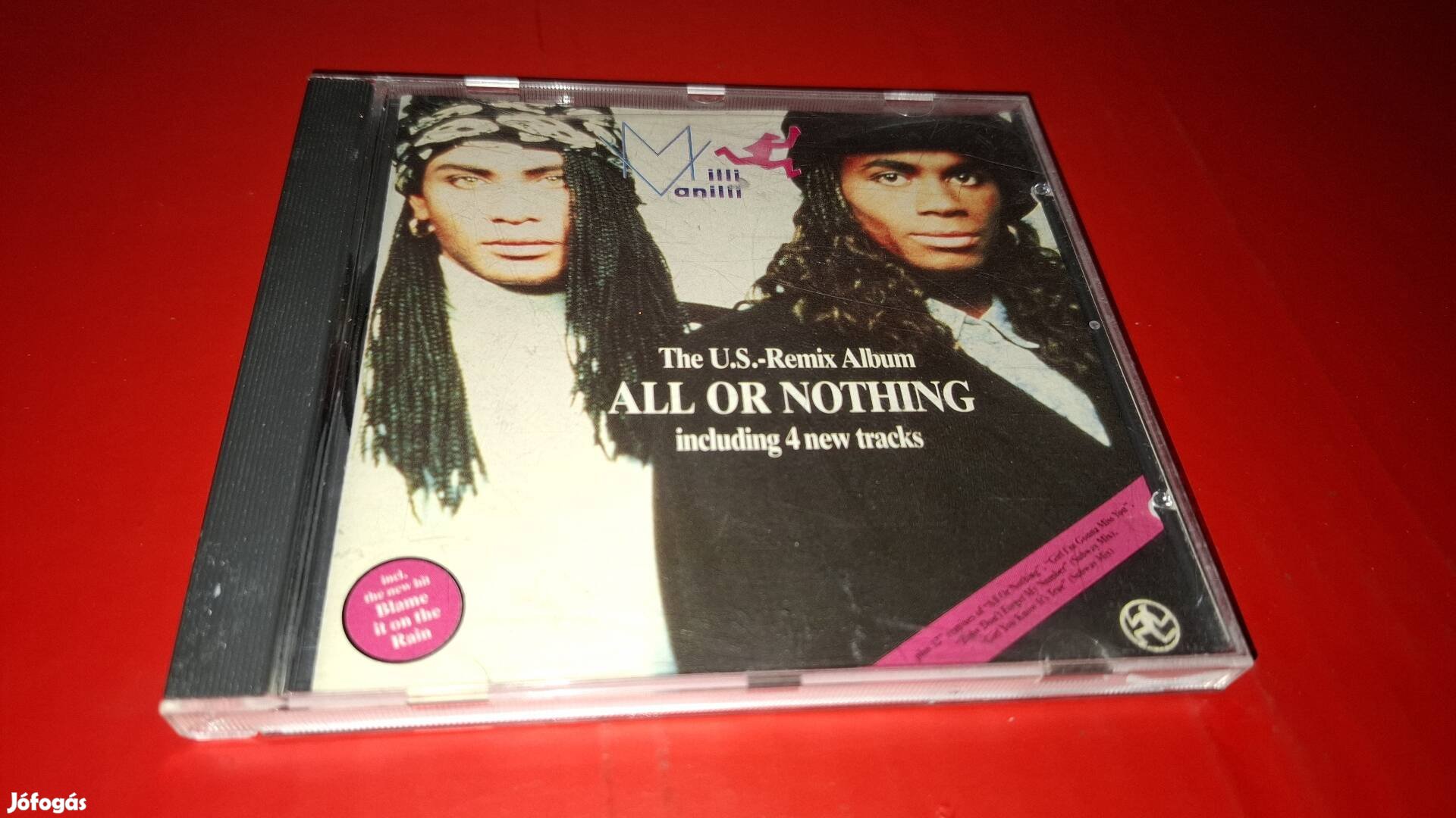 Milli Vanilli All ot nothing The U.S. Remix album Cd 1989