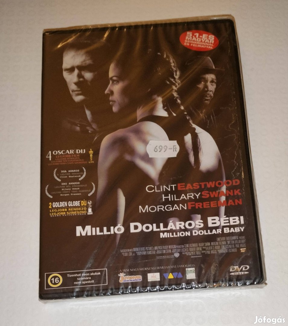 Millió dolláros bébi dvd bontatlan Clint Eastwood 