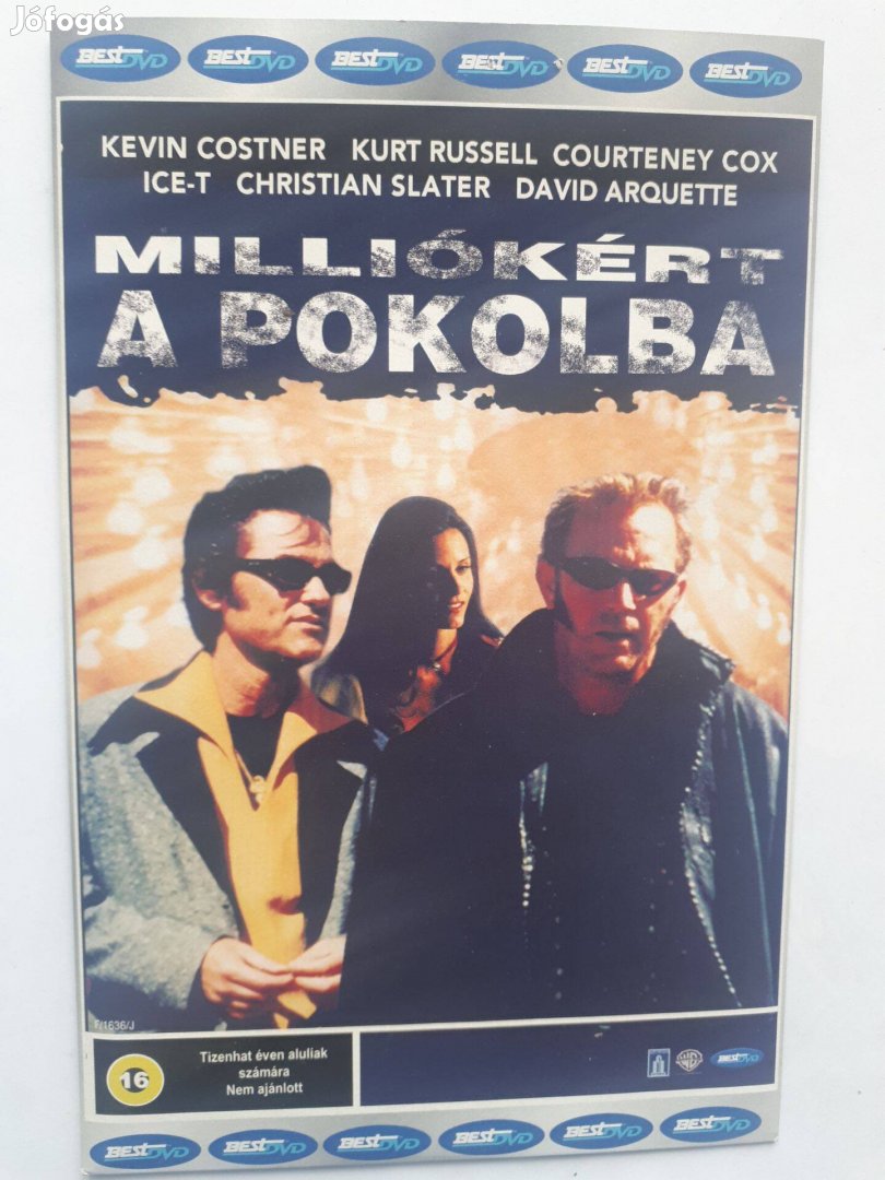 Milliókért a Pokolba (Kevin Costner, Kurt Russel) - papírtokos DVD