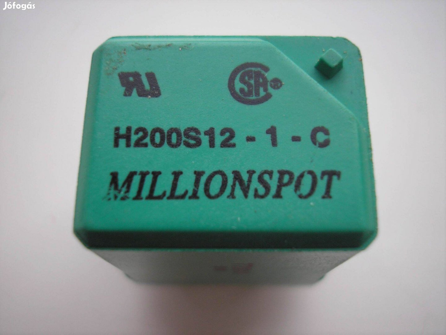 Millionspot relé , H200S12-1-C , DC 12 V , 5 A , 1 morse