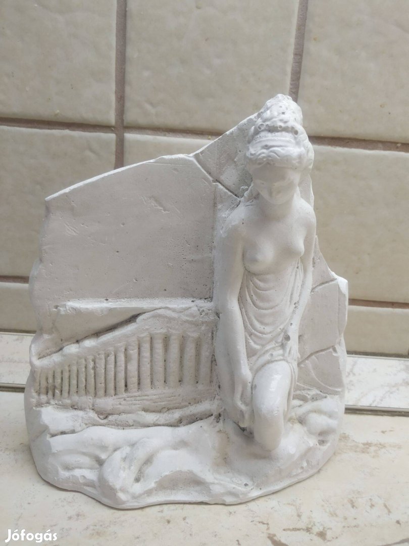 Milói Venusz gipsz szobor kandalló vagy egyéb enteriőrbe illő dísz ela