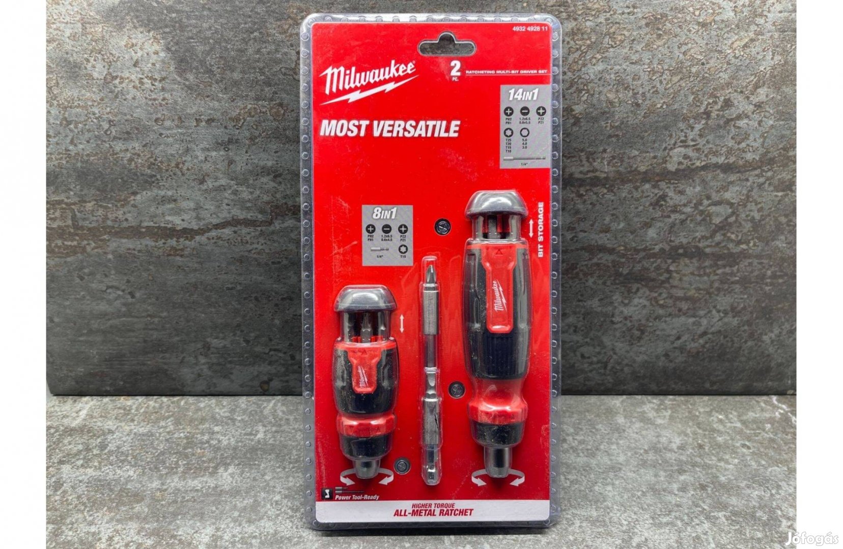 Milwaukee 2 részes Racsnis csavarhúzó készlet - 4932492811