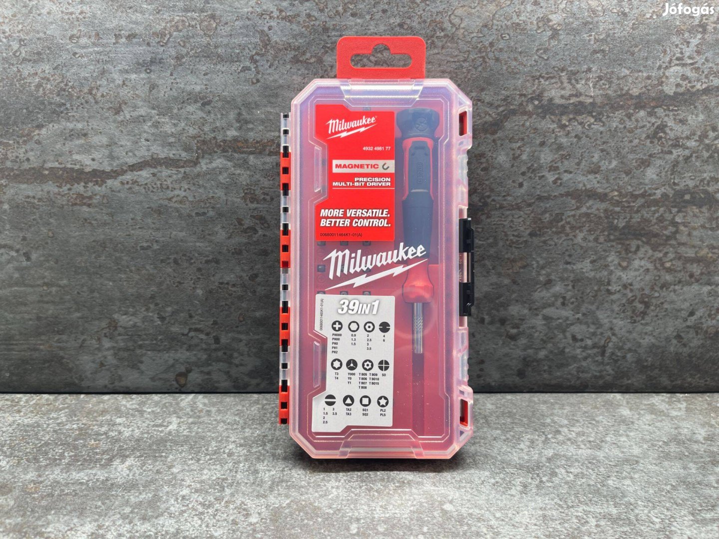 Milwaukee 39in1 precíziós csavarhúzó készlet