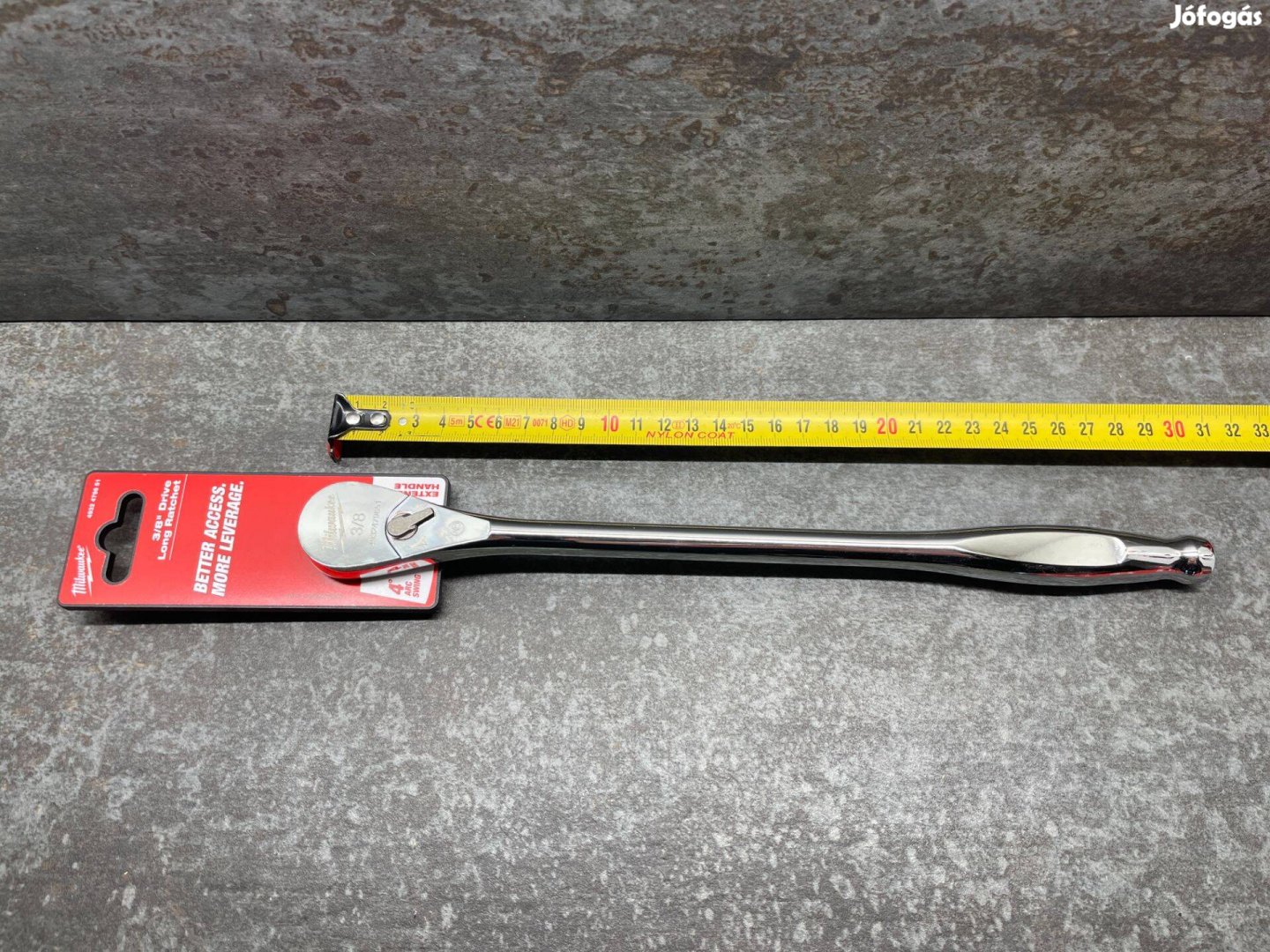 Milwaukee 3/8 racsnis hajtószár 305mm 90T 4932479651