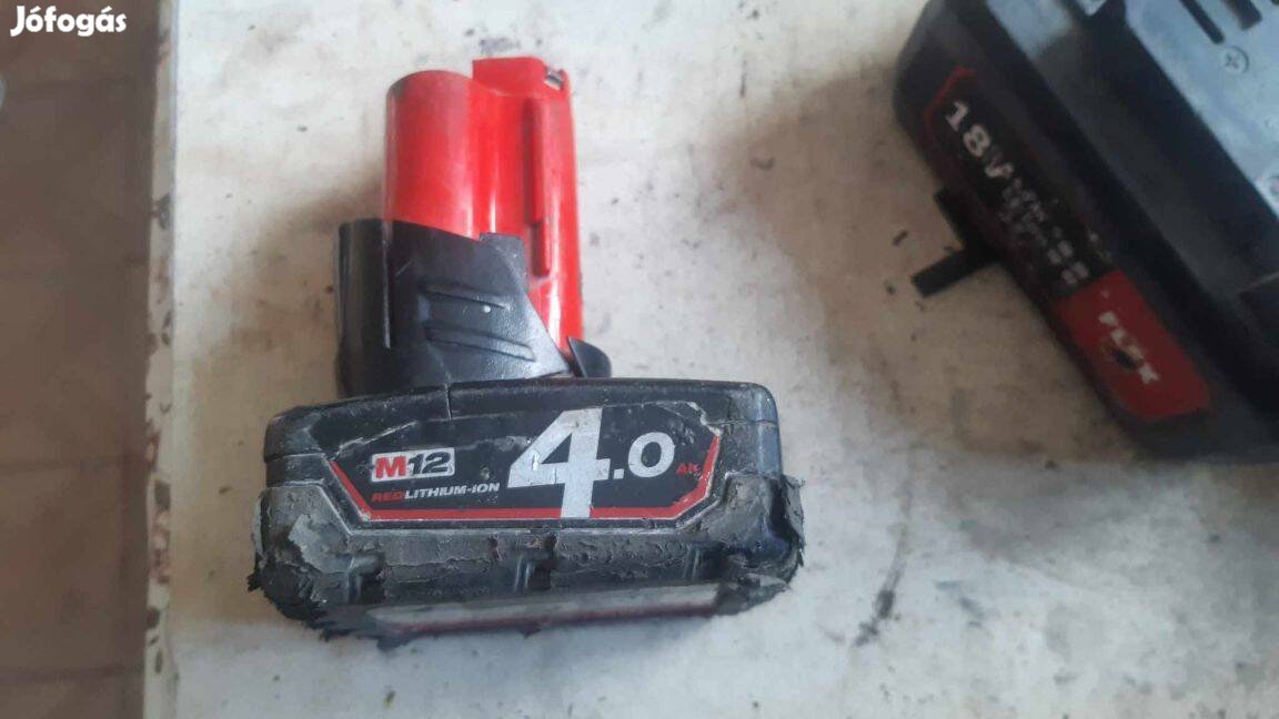 Milwaukee 4ah akku M12