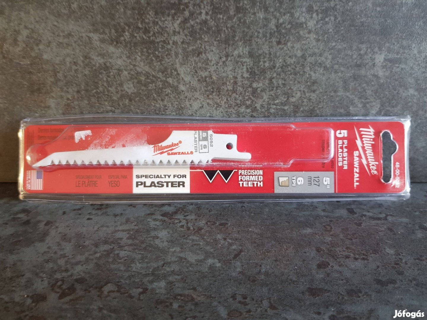 Milwaukee 5 részes Gipszkarton orrfűrészlap szablyafűrész