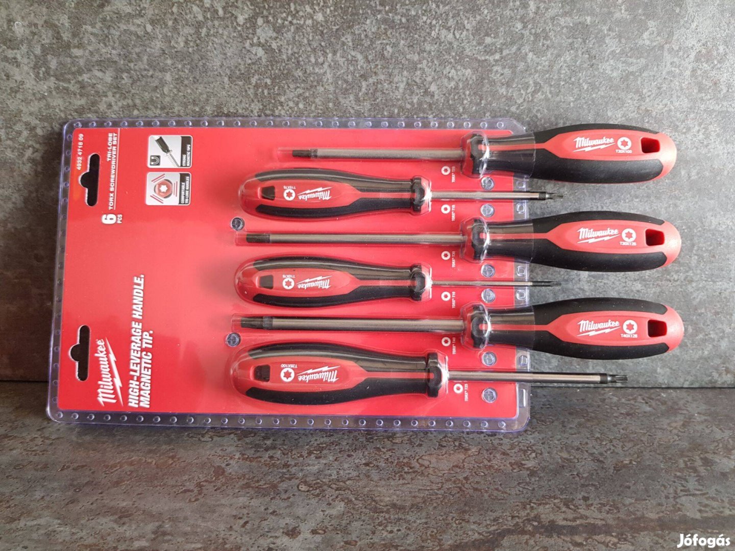 Milwaukee 6 részes Torx Csavarhúzó készlet