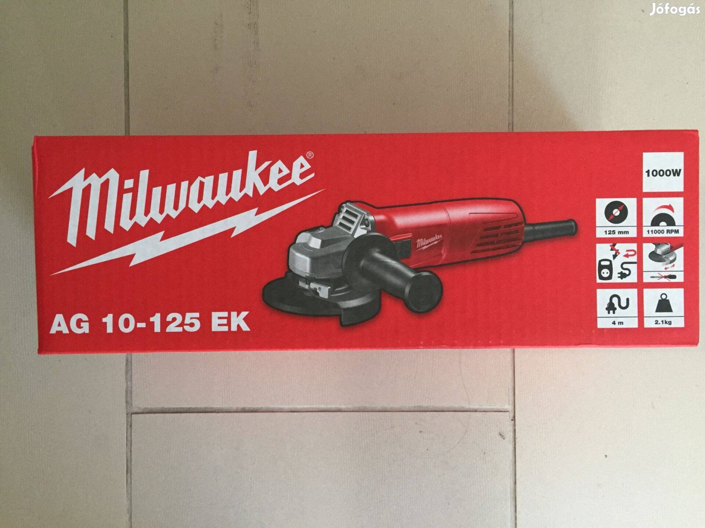 Milwaukee AG 10-125 EK Sarokcsiszoló 125mm 1000W