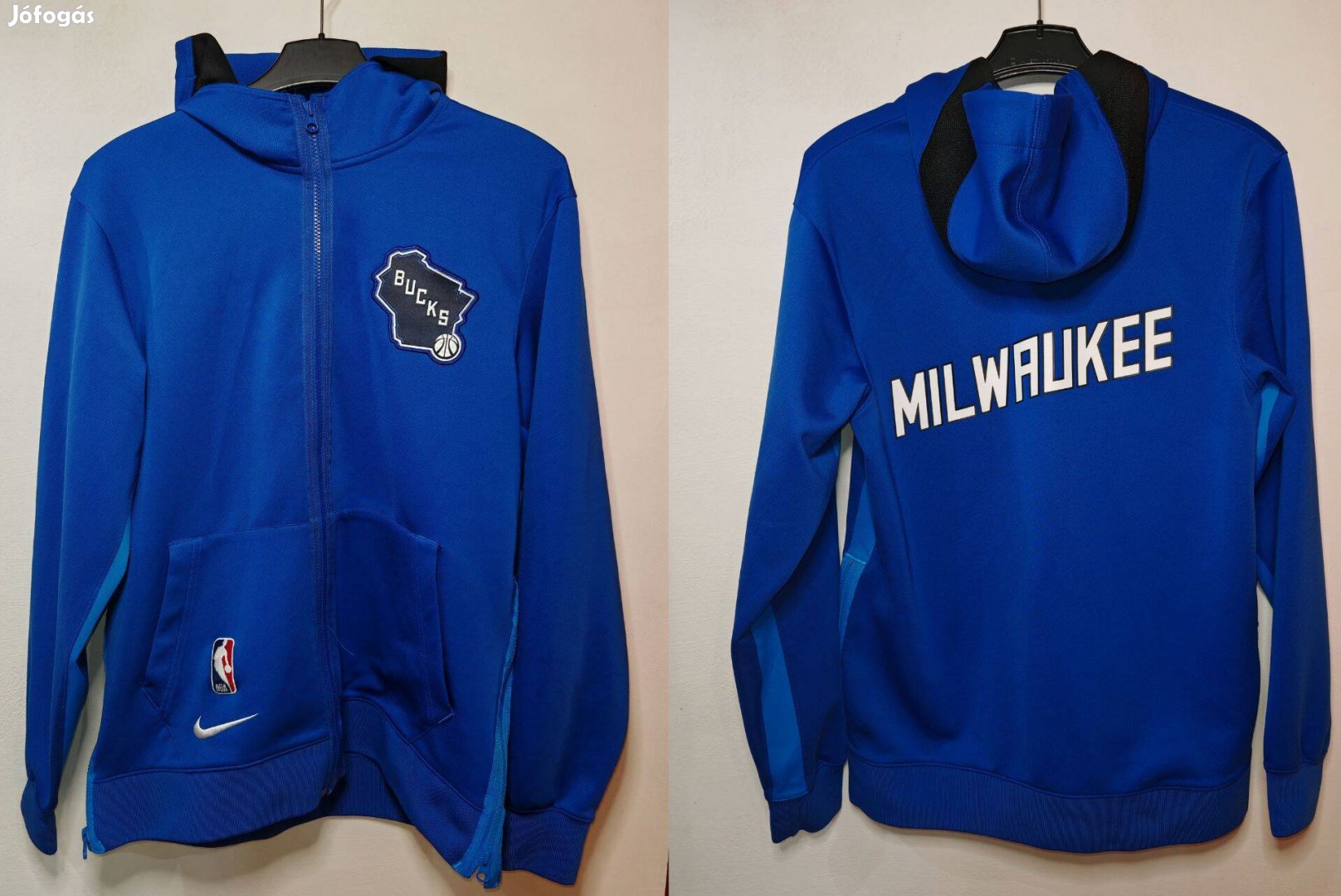 Milwaukee Bucks 202021 City Edition eredeti Nike NBA kék